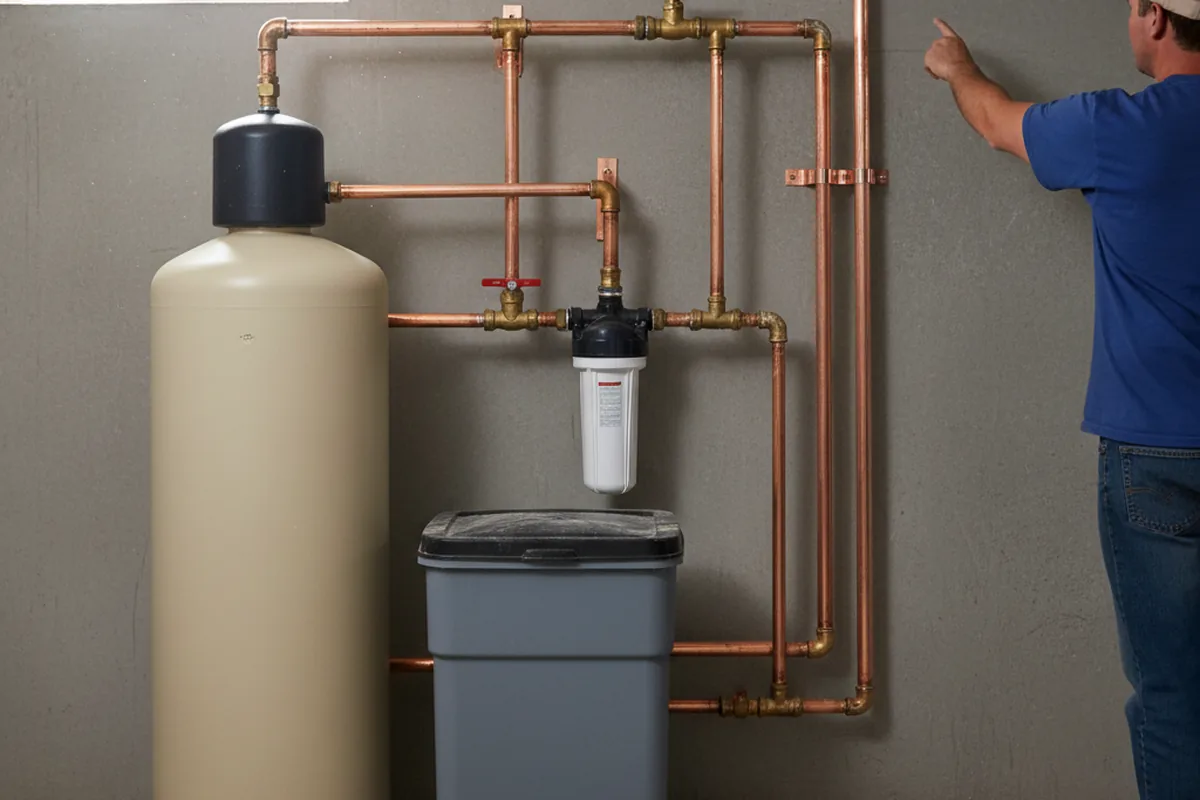 Whole-house water treatment system installed in Girdletree